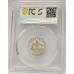 AUSTRALIA 1918 . SIXPENCE . PCGS AU50